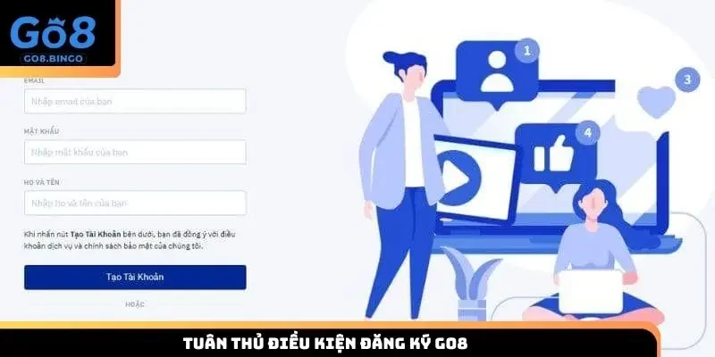 Tuân thủ điều kiện đăng ký Go8